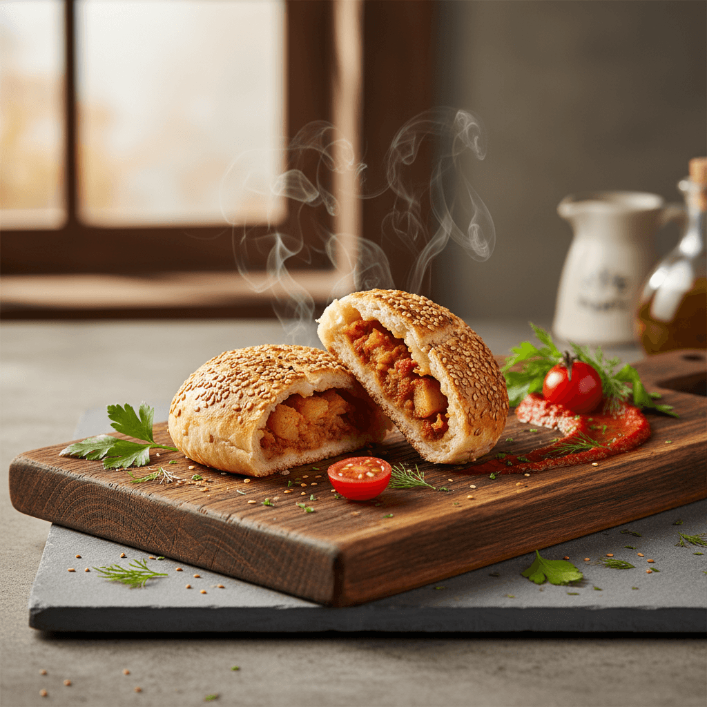 Mayasız 15 Dakika Poğaçası tarifi görseli - 15 kişilik, 92 TL maliyet