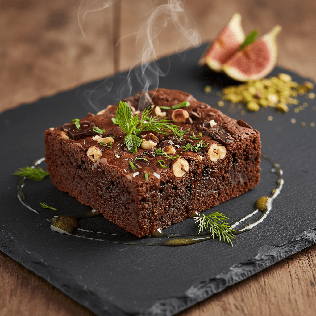 Fit Brownie tarifi görseli - 12 kişilik