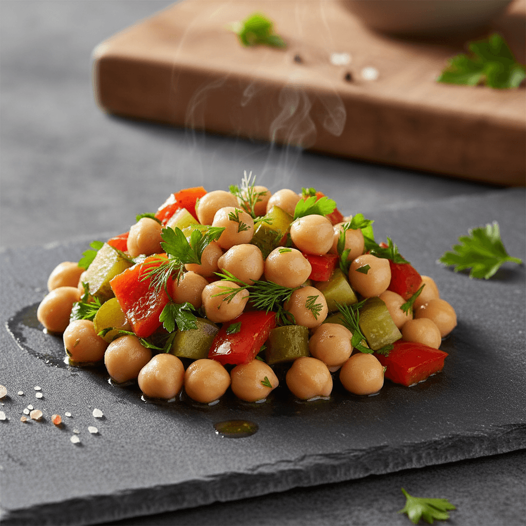 Pratik Nohut Salatası tarifi görseli - 3 kişilik, 109 TL maliyet