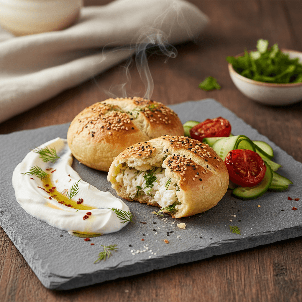 Otlu Peynirli Poğaça tarifi görseli - 10 kişilik, 304 TL maliyet