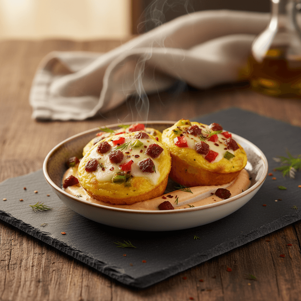 Pofuduk Yumurta Muffin tarifi görseli - 12 kişilik, 527 TL maliyet