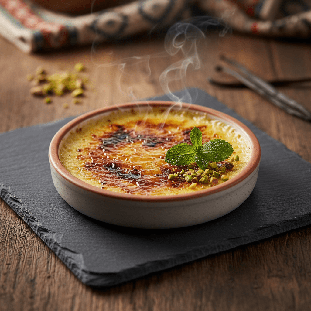 Vanilyalı Creme Brulee tarifi görseli - 4 kişilik, 220 TL maliyet