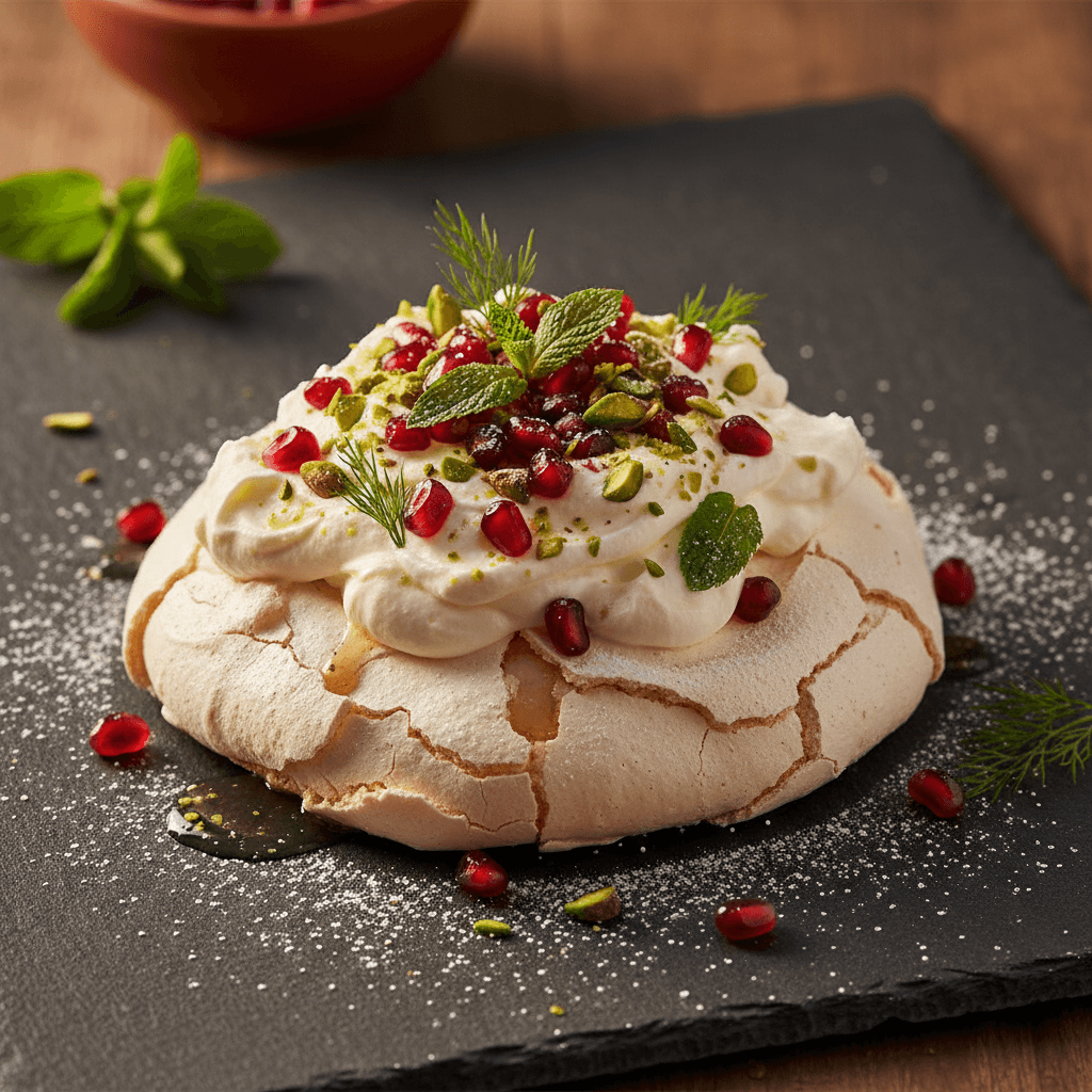 Pavlova tarifi görseli - 4 kişilik, 84 TL maliyet