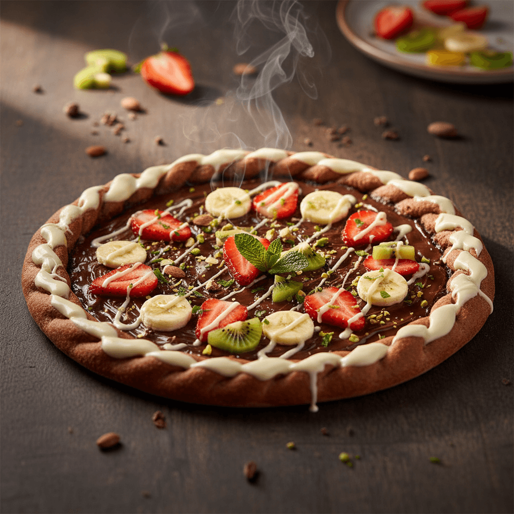 Kakaolu Pizza tarifi görseli - 4 kişilik, 314 TL maliyet