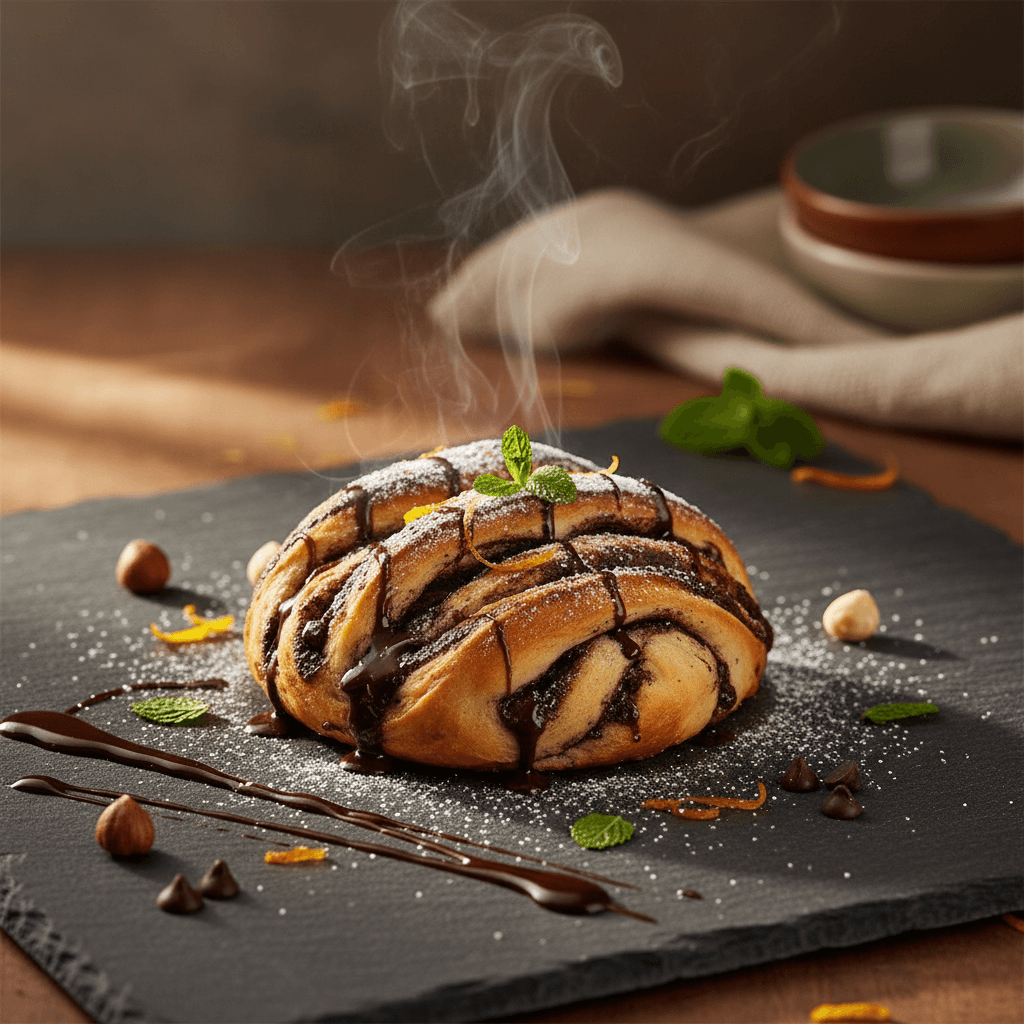 Çikolatalı Çörek tarifi görseli - 4 kişilik, 199 TL maliyet