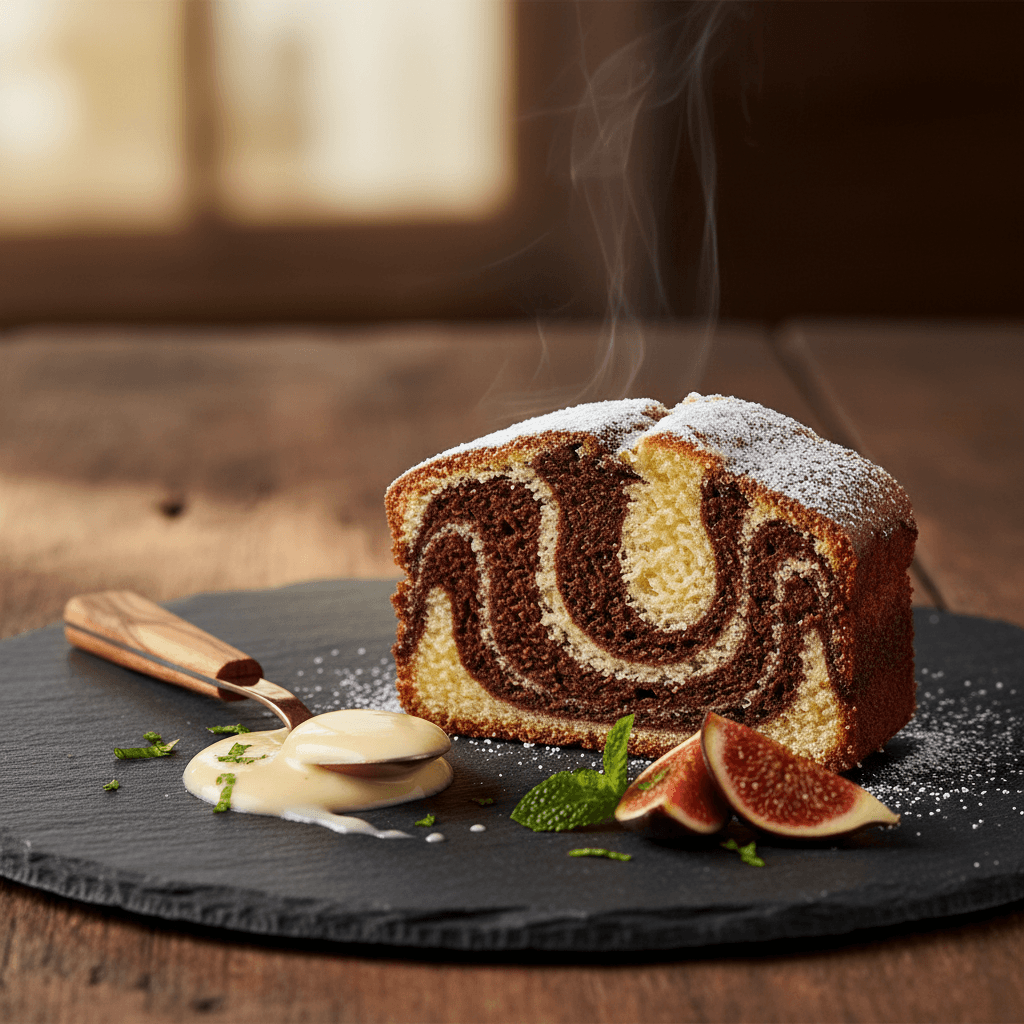 Yumuşacık Zebra Kek tarifi görseli - 8 kişilik, 133 TL maliyet