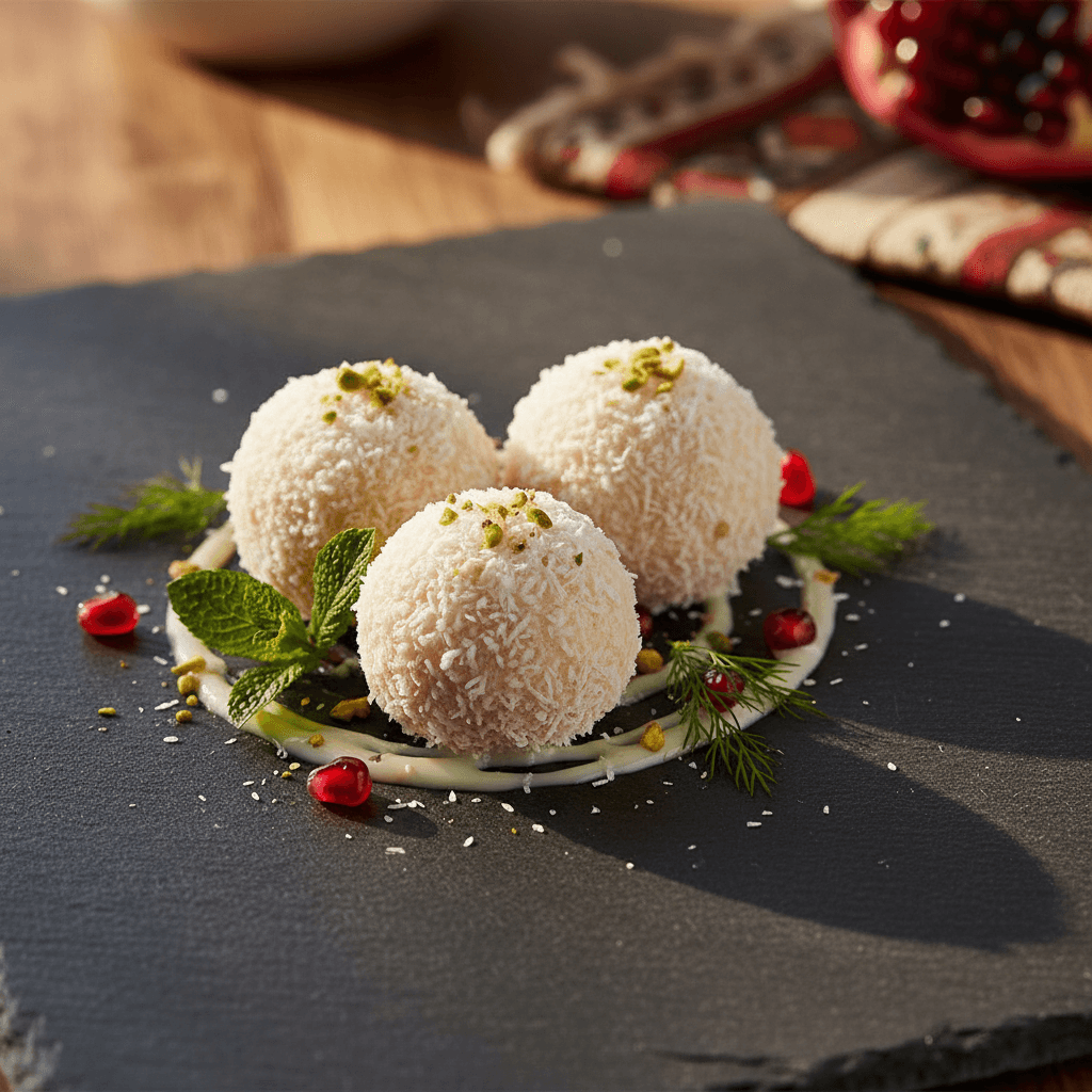 Hindistan Cevizi Topları tarifi görseli - 12 kişilik, 126 TL maliyet