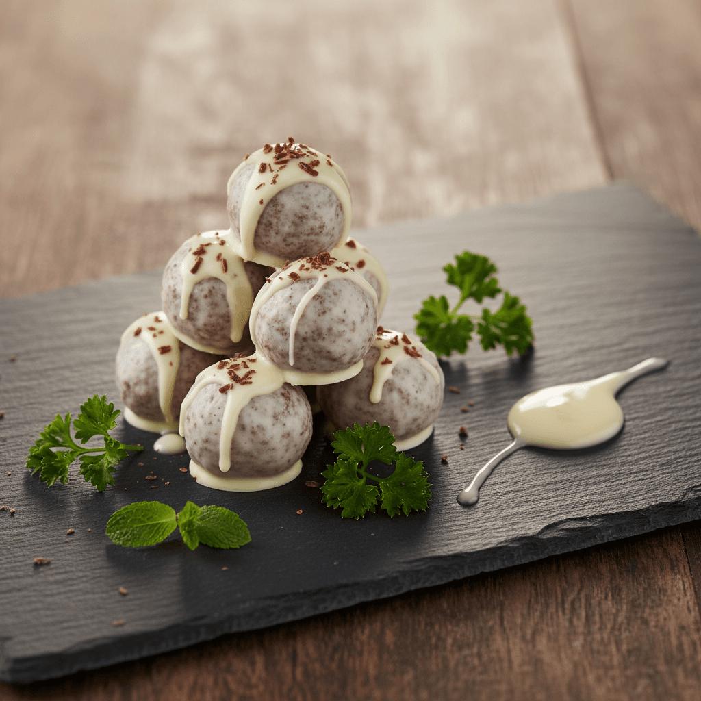 Kakaolu Bisküvi Topları tarifi görseli - 10 kişilik, 324 TL maliyet