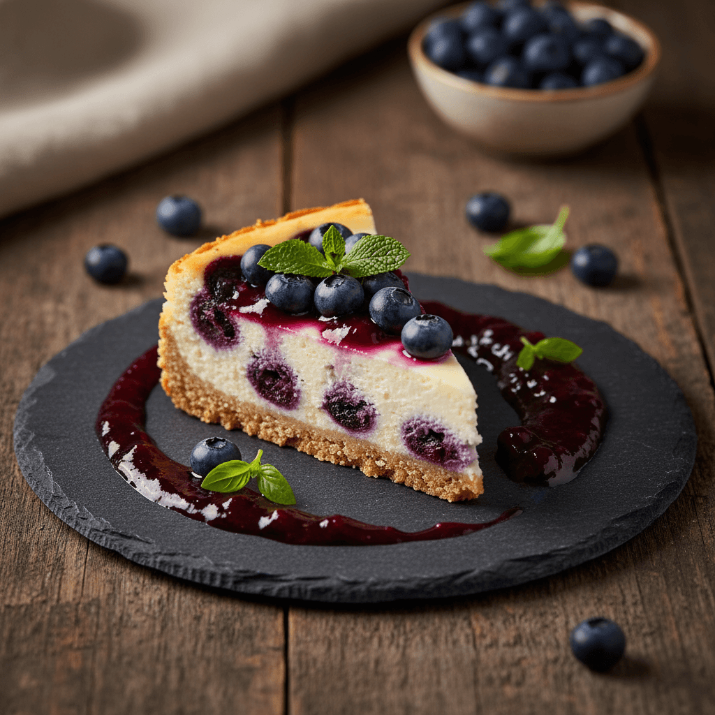 Yaban Mersinli Cheesecake tarifi görseli - 8 kişilik 945 TL