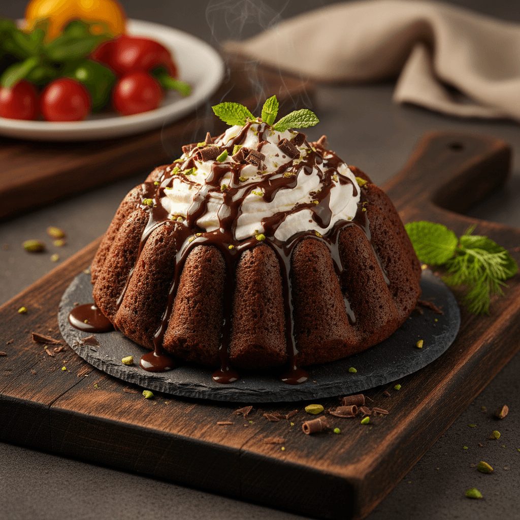 Çikolatalı Tart Kek tarifi görseli - 8 kişilik, 308 TL maliyet
