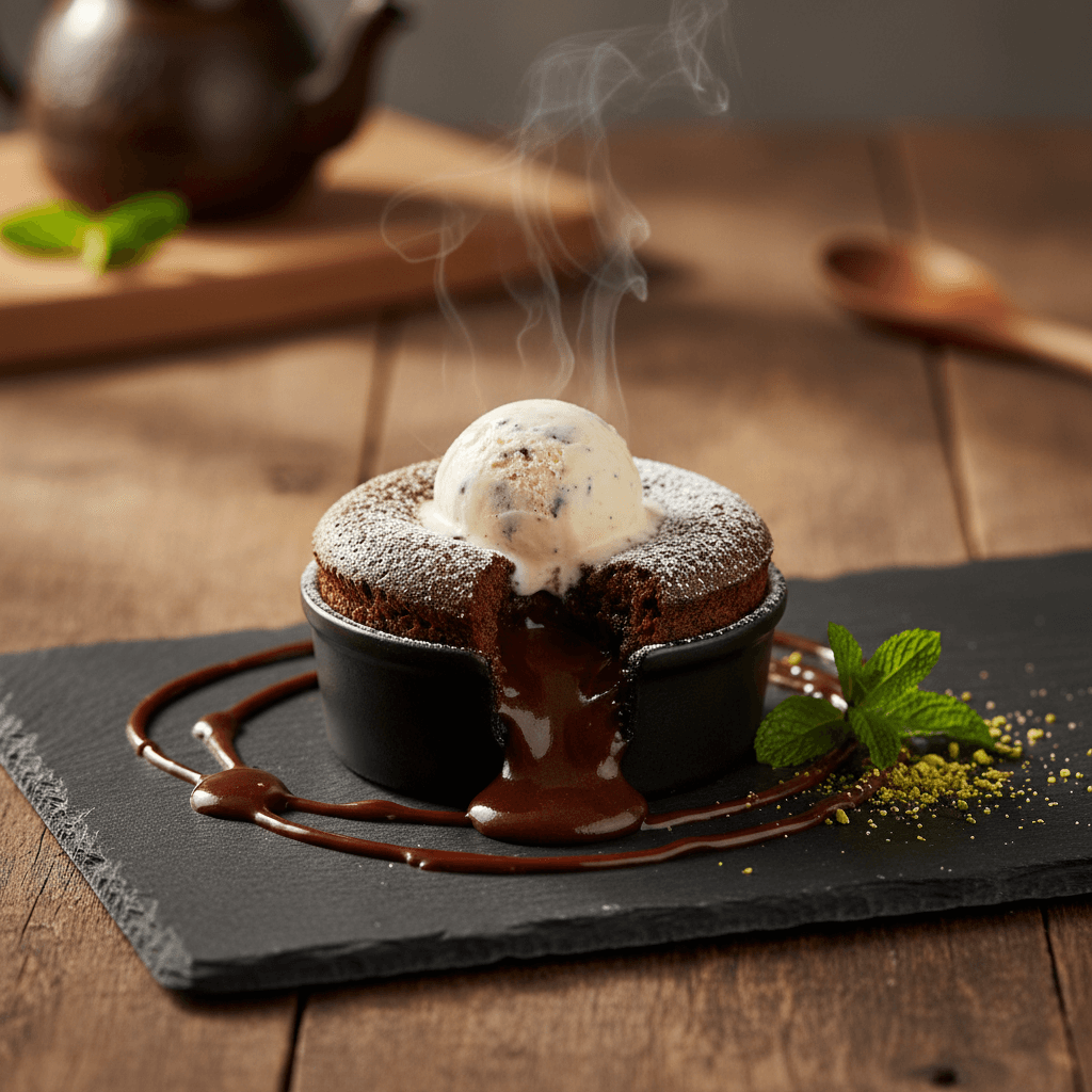 Çikolatalı Sufle tarifi görseli - 3 kişilik, 130 TL maliyet