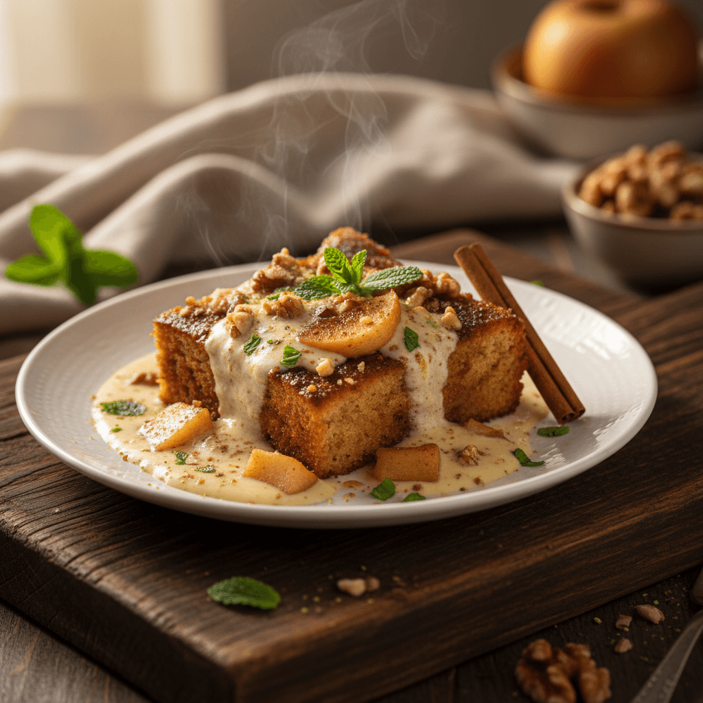 Elmalı Bayat Ekmek Tatlısı tarifi görseli - 6 kişilik, 167 TL maliyet