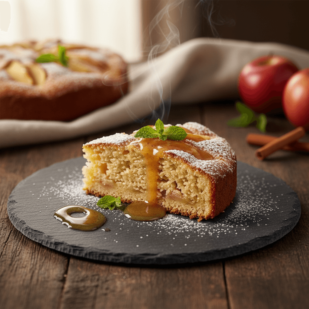 Elmalı Tarçınlı Kek tarifi görseli - 8 kişilik, 84 TL maliyet