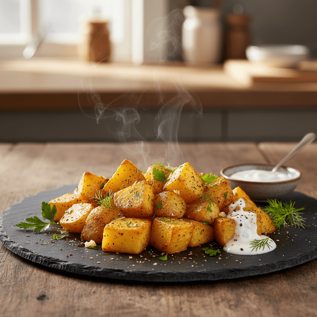 Fırında Çıtır Patates tarifi görseli - 4 kişilik, 126 TL maliyet