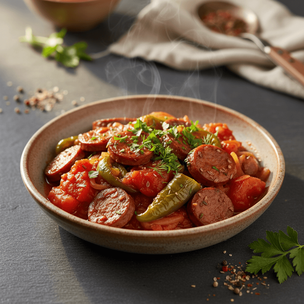 Sosis Sote tarifi görseli - 2 kişilik, 369 TL maliyet