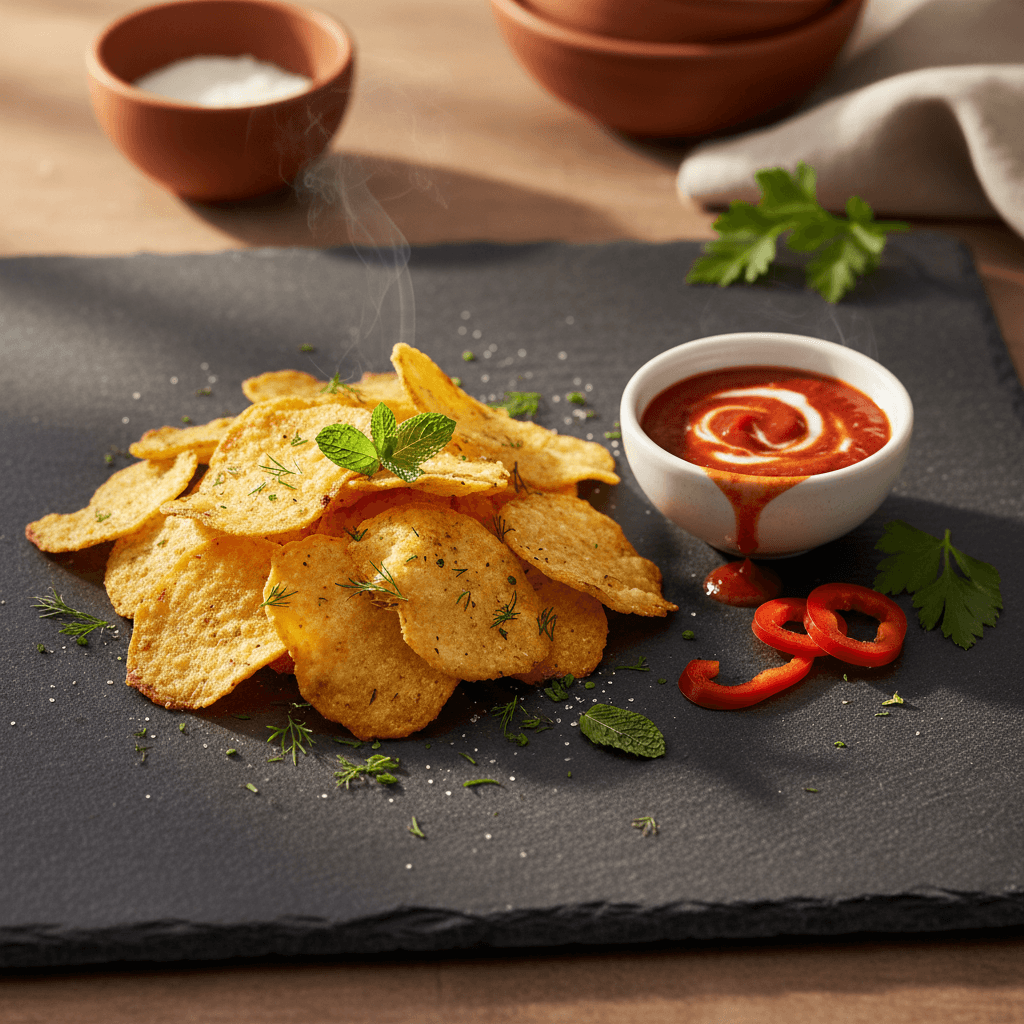 Üç Malzemeli Cips tarifi görseli - 1 kişilik 10 TL