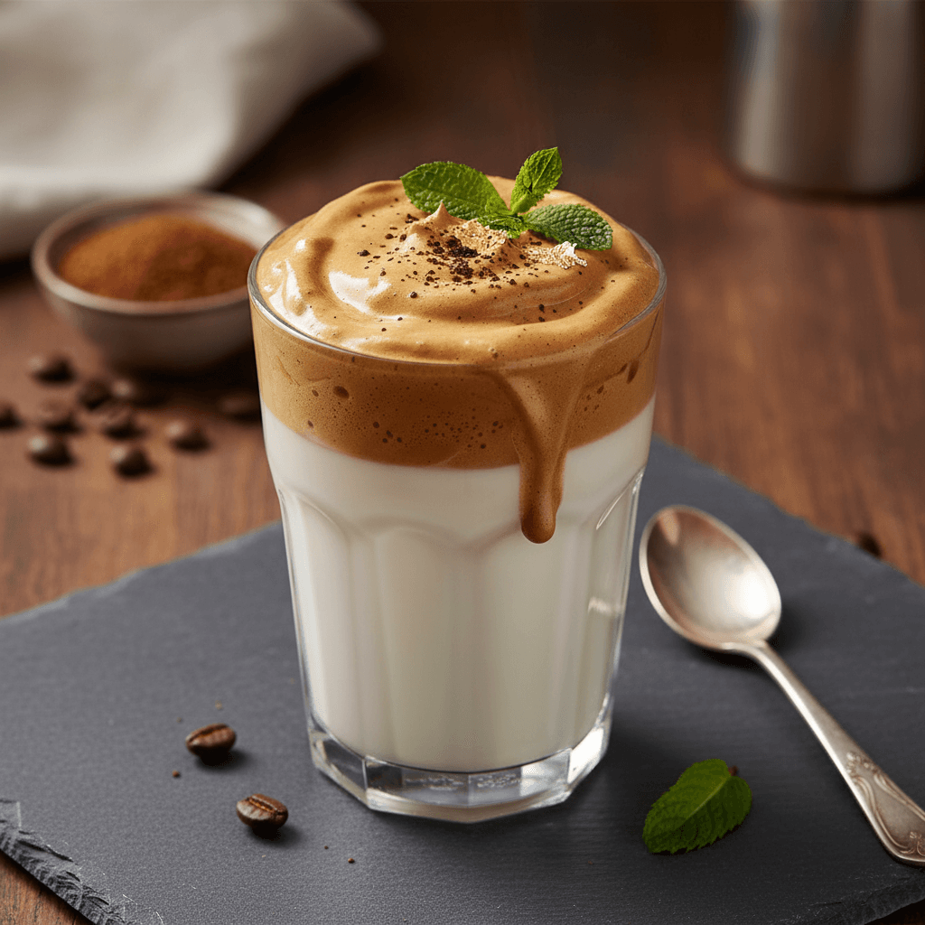 Tek Kişilik Dalgona Kahvesi tarifi görseli - 1 kişilik, 44 TL maliyet