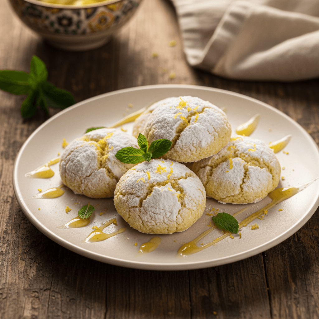 Limonlu Çatlak Kurabiye tarifi görseli - 12 kişilik, 83 TL maliyet