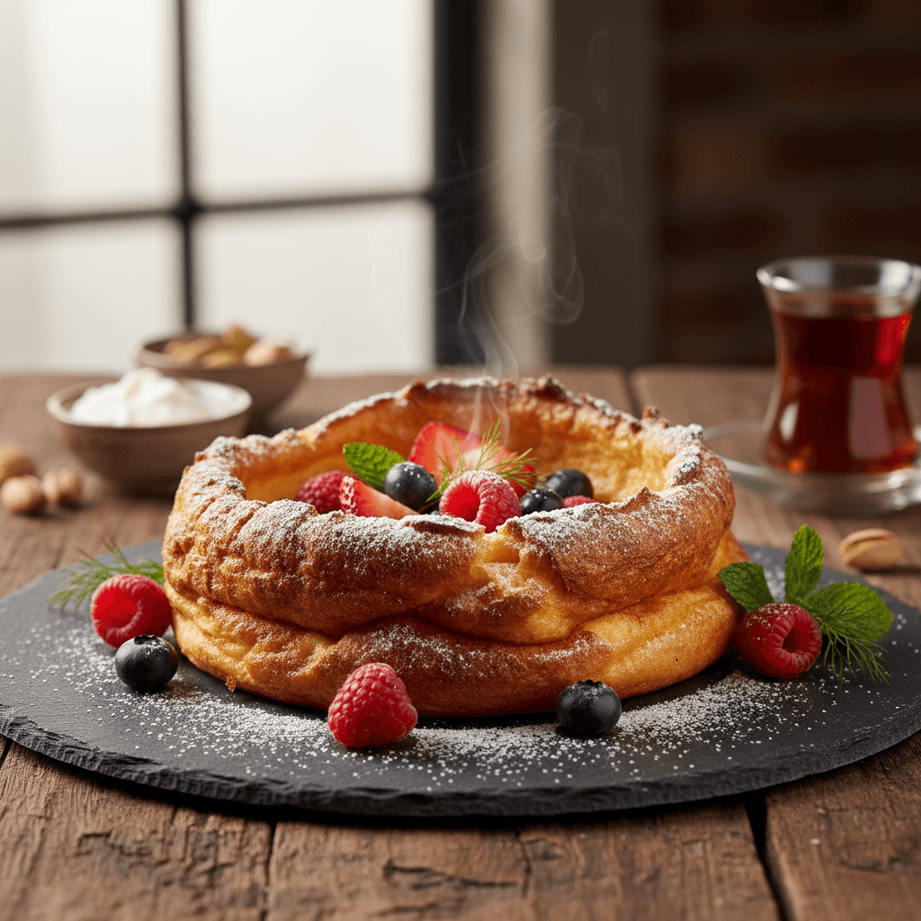 Dutch Baby tarifi görseli - 2 kişilik, 49 TL maliyet