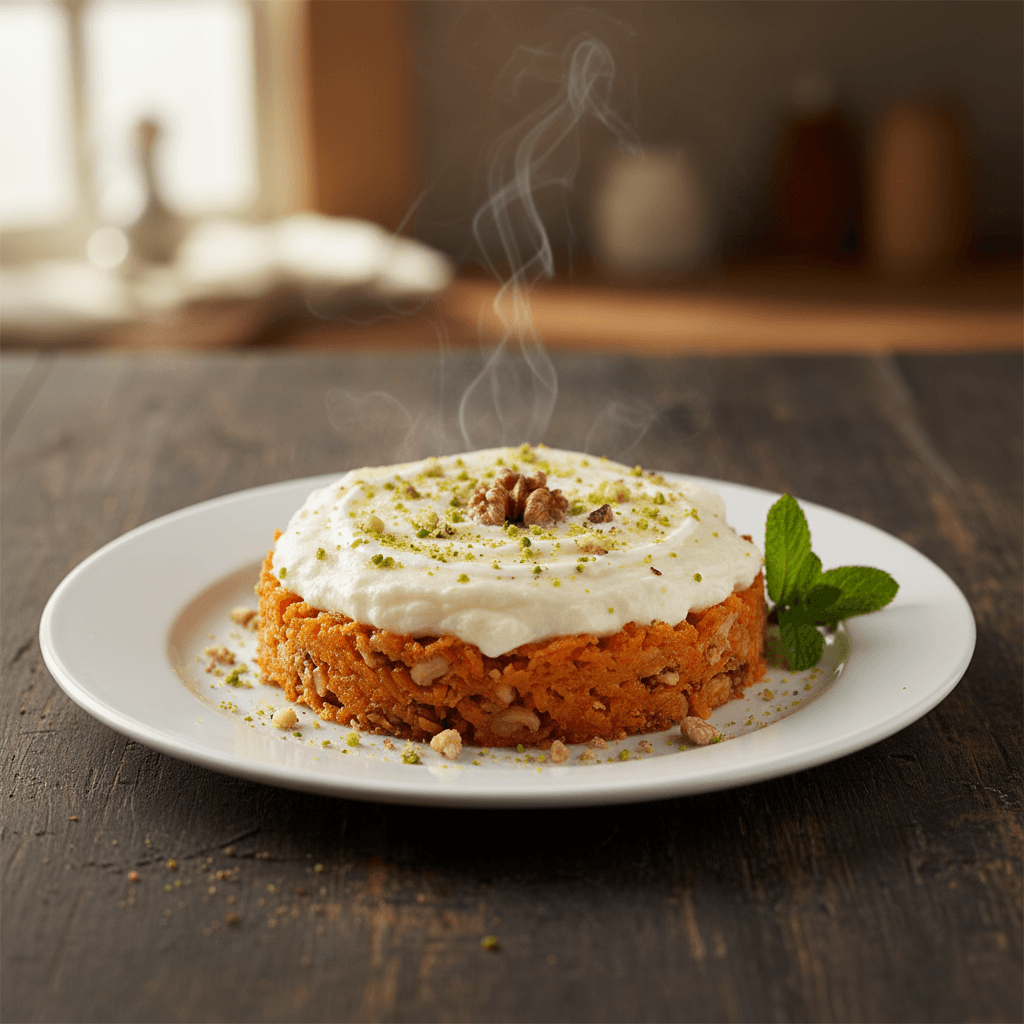 Muhallebili Havuç Tatlısı tarifi görseli - 12 kişilik, 262 TL maliyet