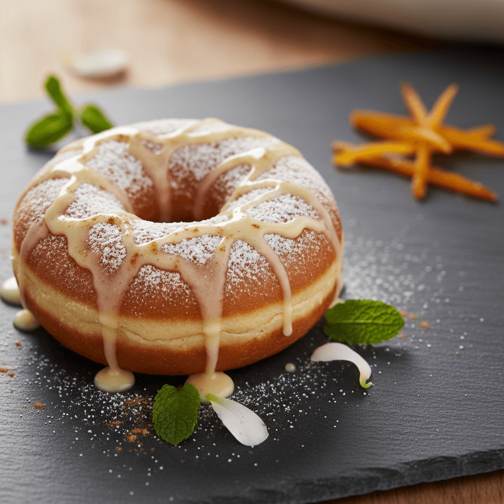 Vanilyalı Donut tarifi görseli - 7 kişilik, 377 TL maliyet