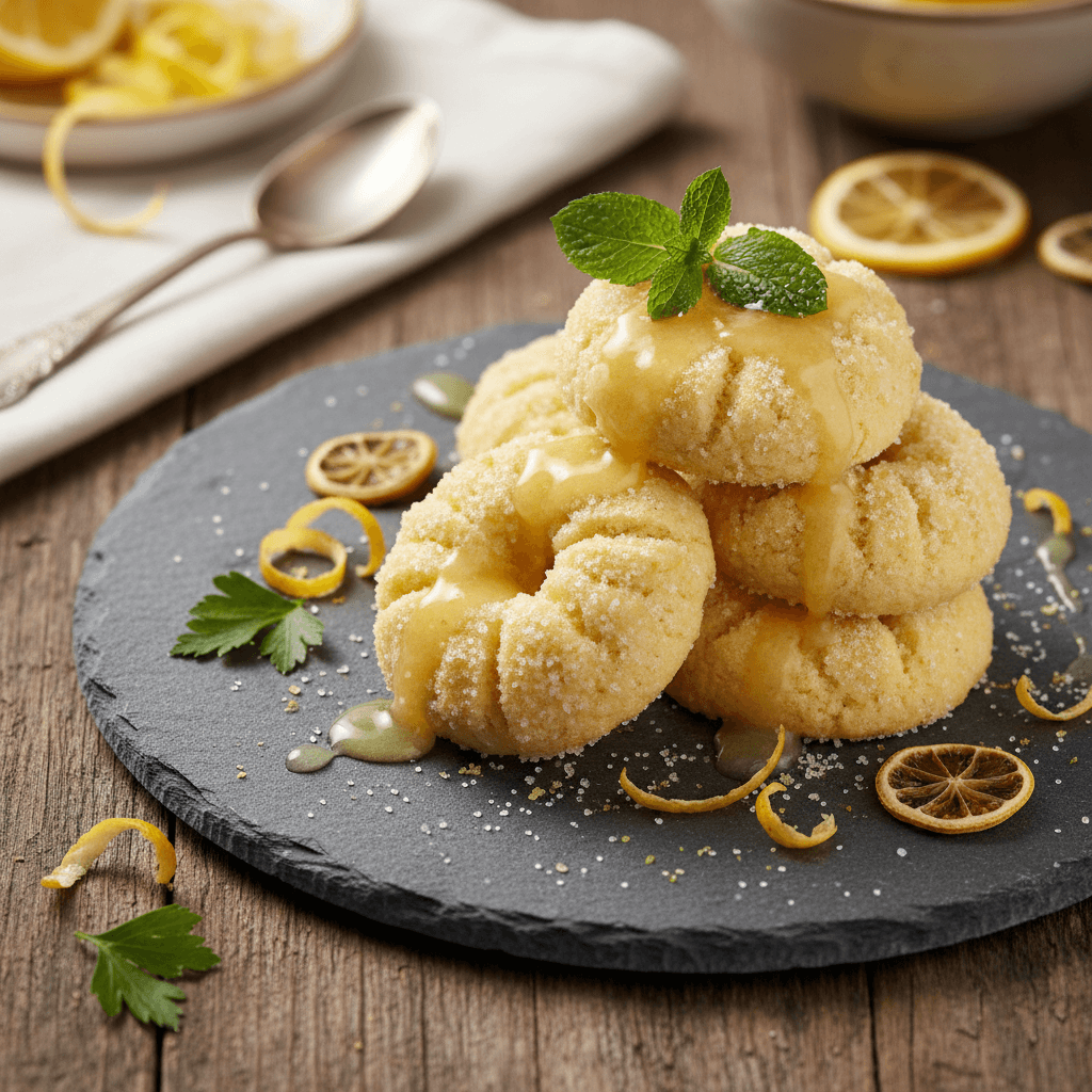 Limonlu Kıyır Kurabiye tarifi görseli - 20 kişilik, 226 TL maliyet