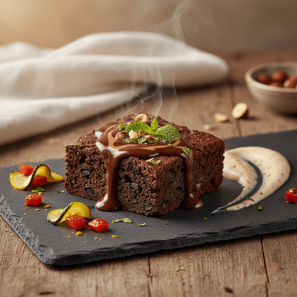 Siyah Fasulyeli Brownie tarifi görseli - 9 kişilik, 281 TL maliyet