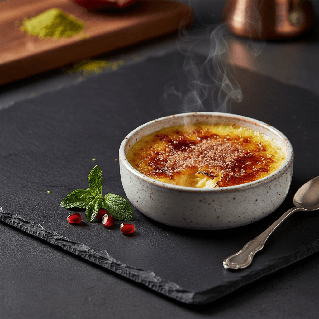 Creme Brulee tarifi görseli - 4 kişilik, 236 TL maliyet