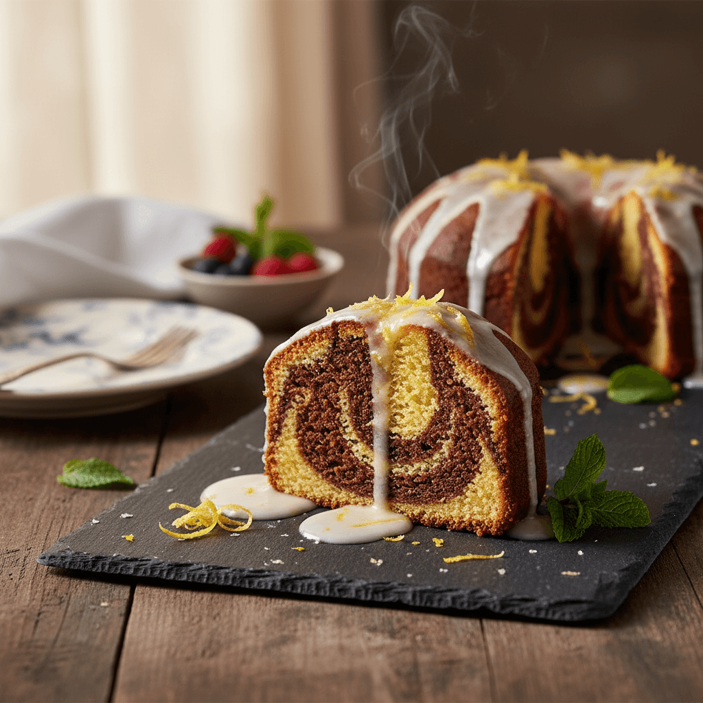Kakaolu Limon Kokulu Kek tarifi görseli - 12 kişilik