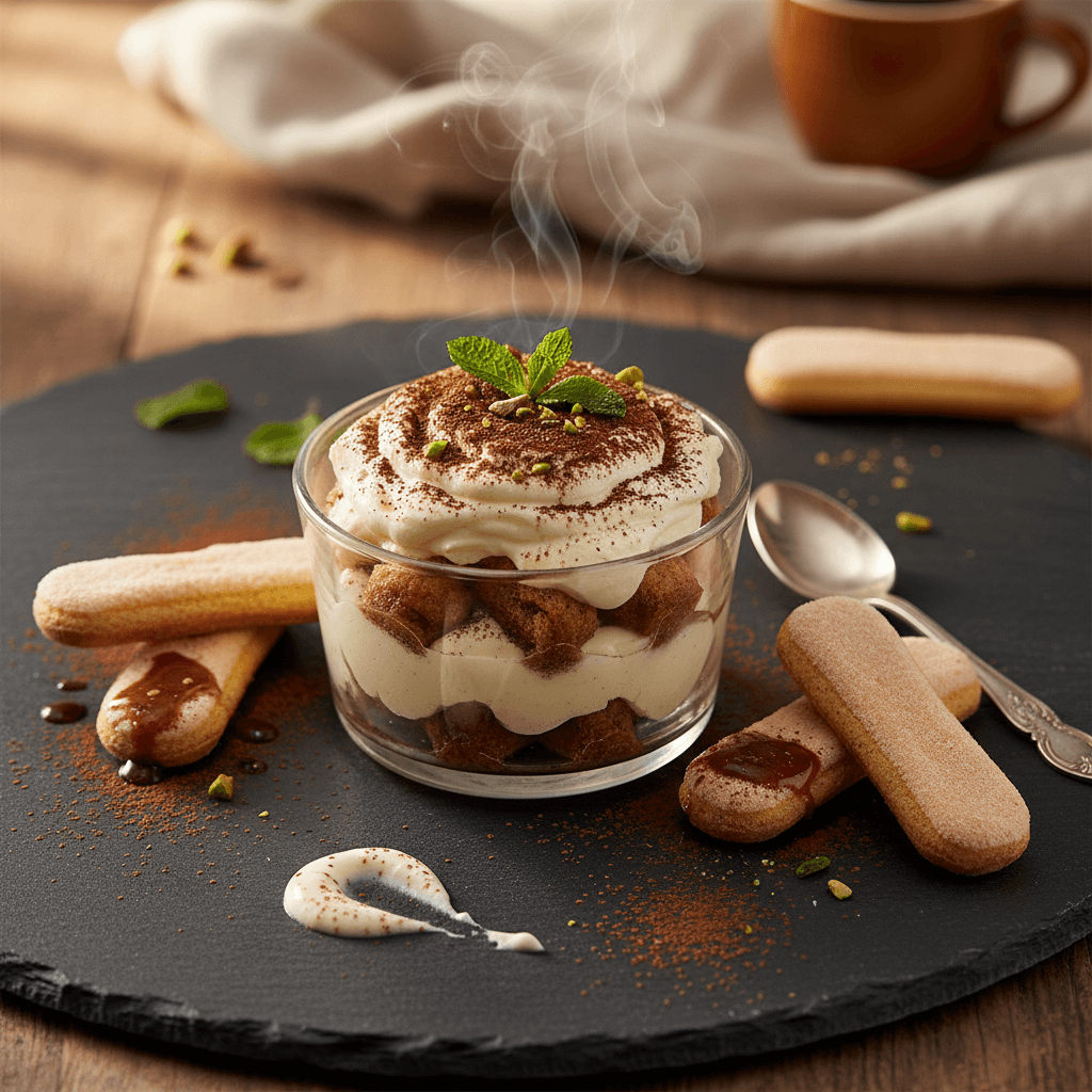 Labneli Tiramisu tarifi görseli - 8 kişilik, 574 TL maliyet