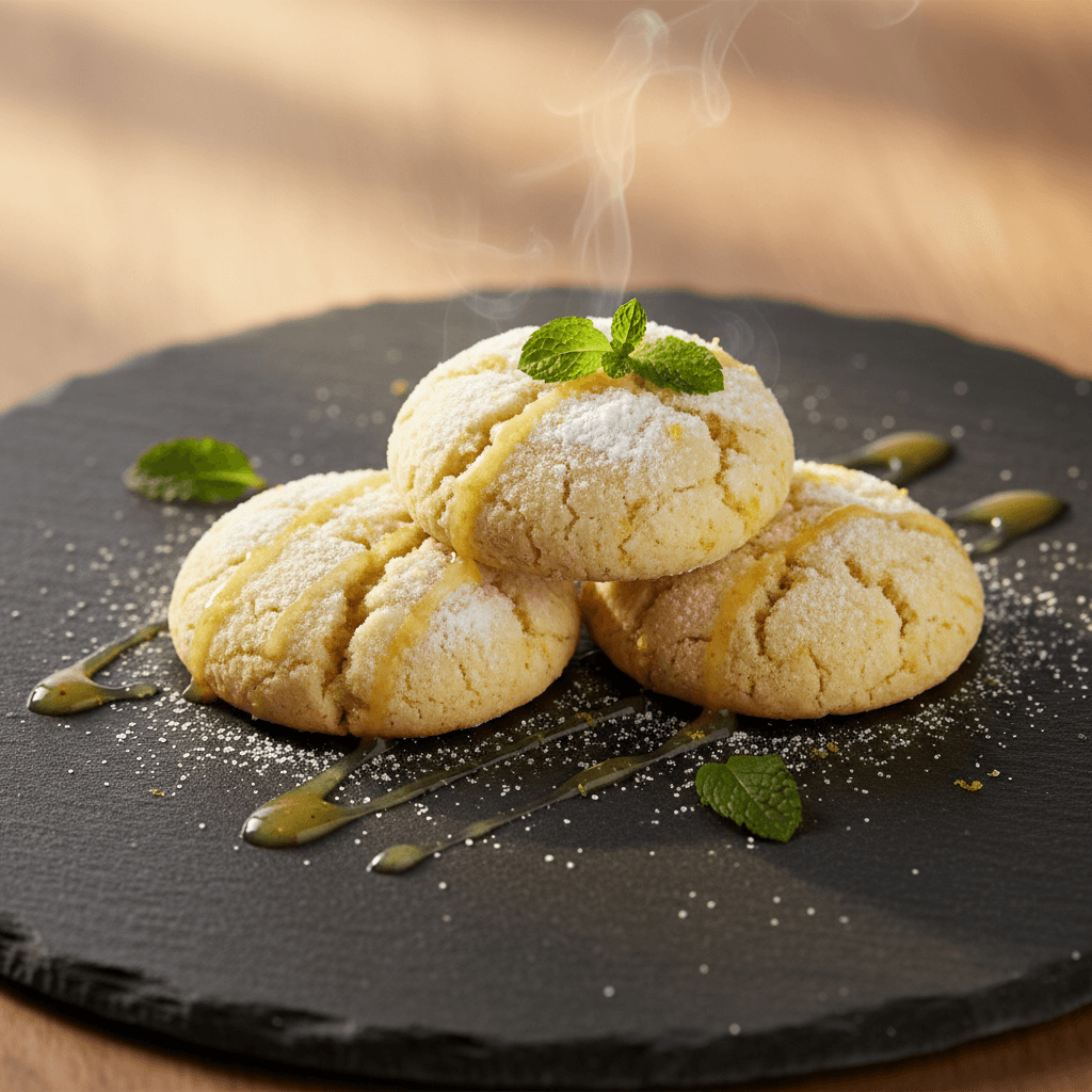 Limonlu Çatlak Kurabiye tarifi görseli - 18 kişilik, 93 TL maliyet