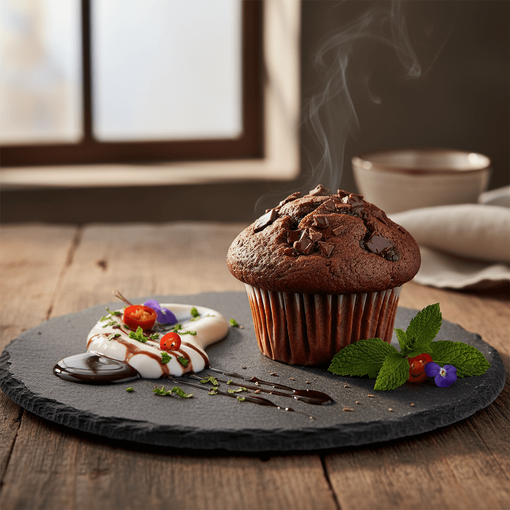 Çikolatalı Muffin tarifi görseli - 12 kişilik, 197 TL maliyet