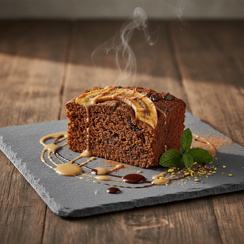 Şekersiz ve Glutensiz Muzlu Kek tarifi görseli - 6 kişilik, 165 TL maliyet
