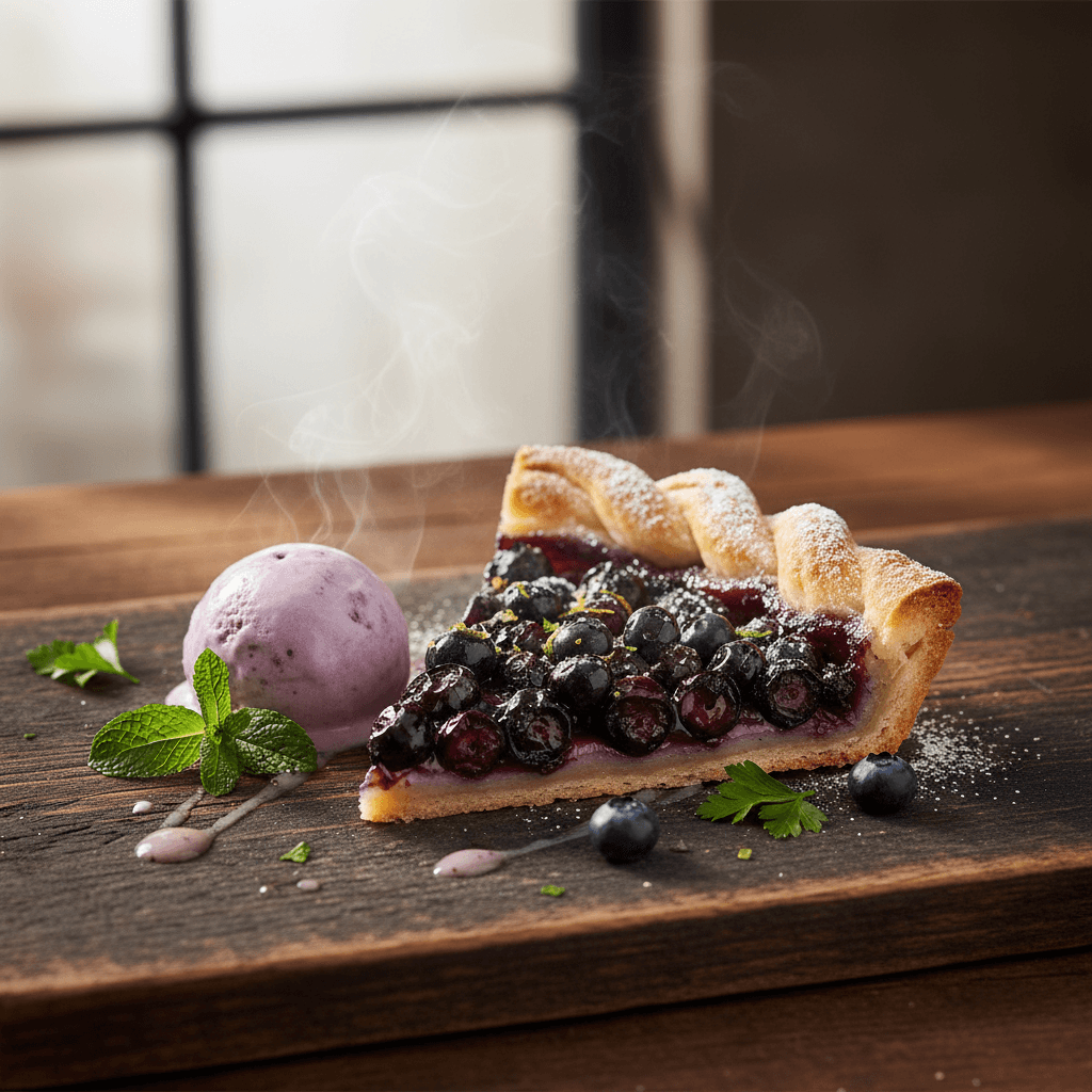 Yaban Mersinli Kolay Tart tarifi görseli - 6 kişilik, 533 TL maliyet