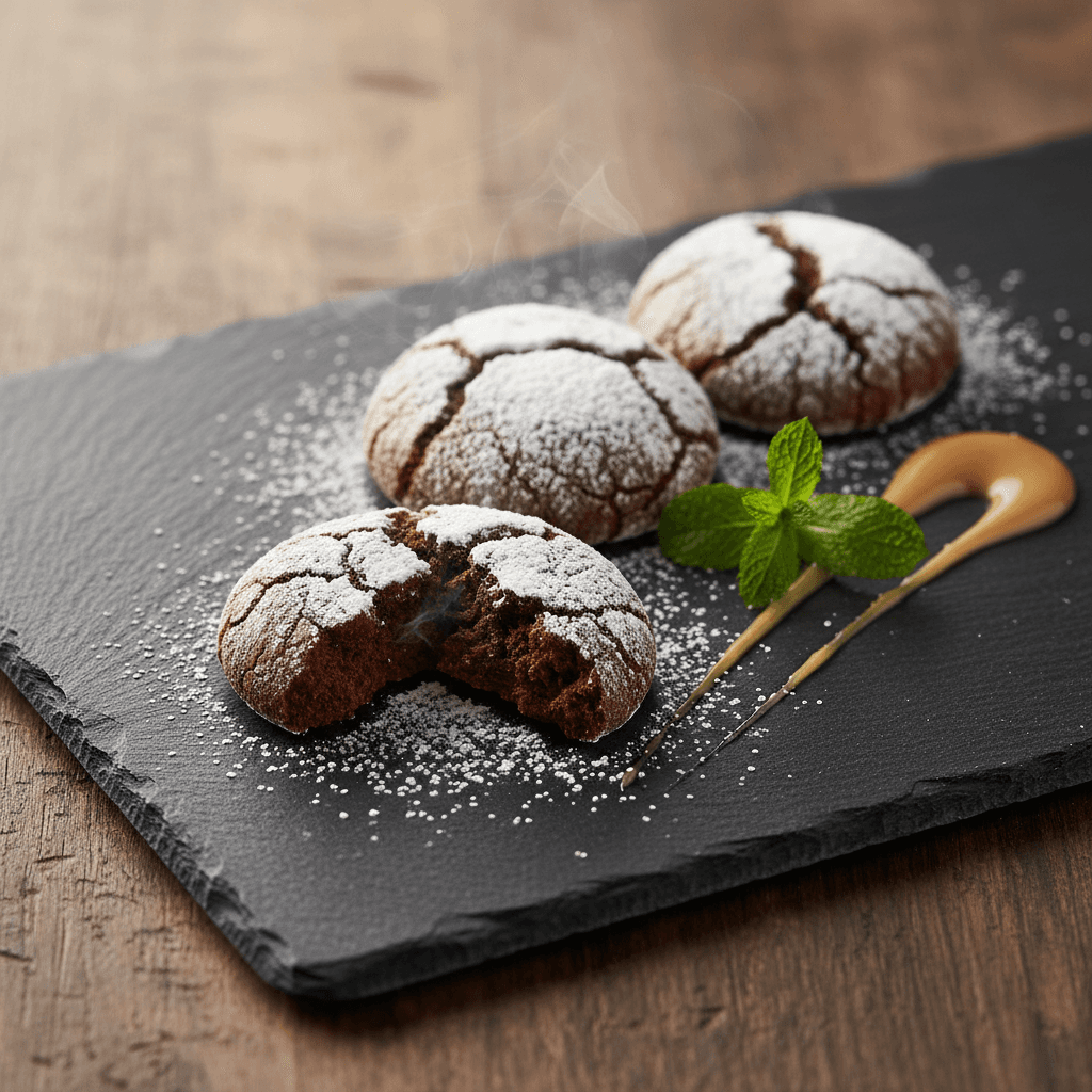 Kakaolu Çatlak Kurabiye tarifi görseli - 12 kişilik, 76 TL maliyet