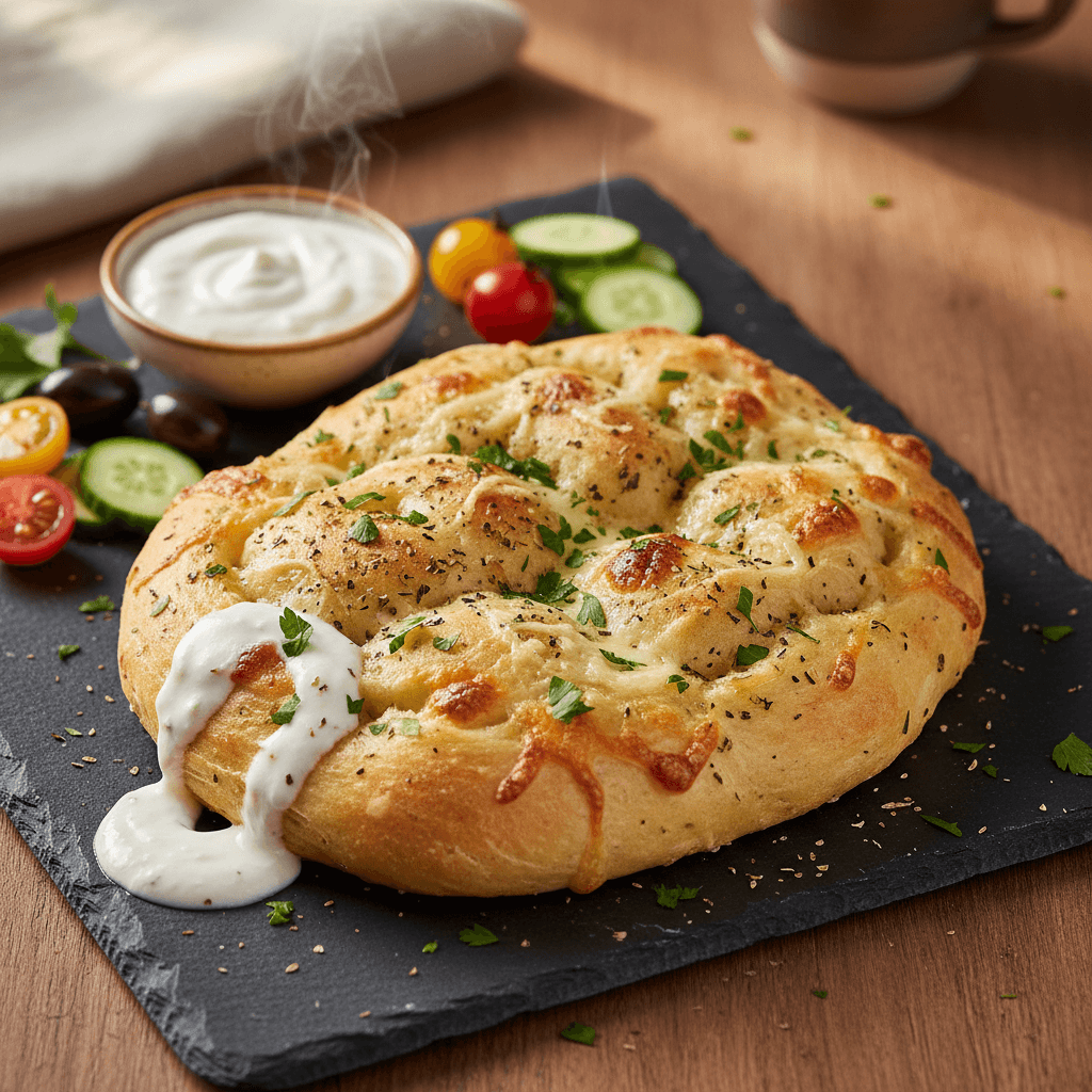 Sarımsaklı Kahvaltı Ekmeği tarifi görseli - 6 kişilik, 123 TL maliyet