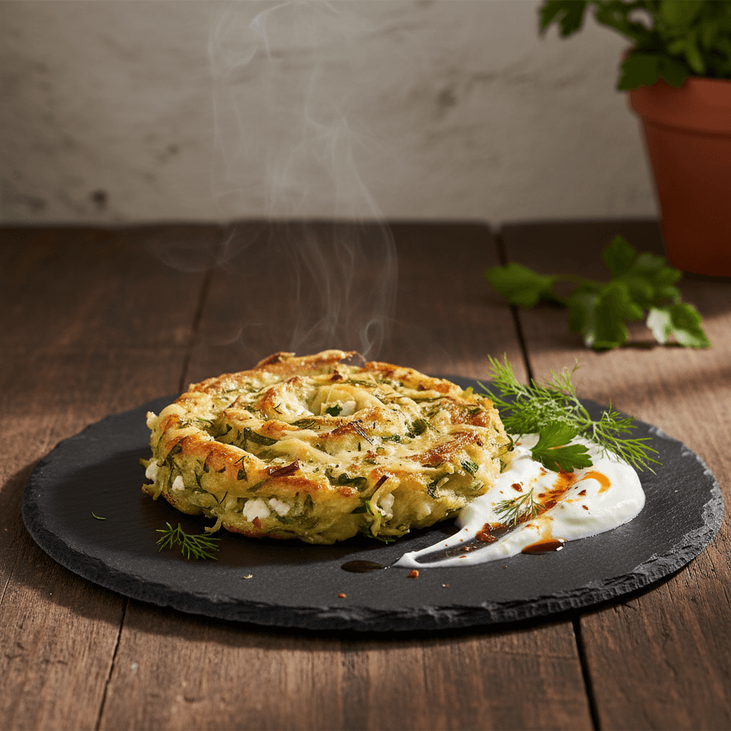 Yufkalı Fırın Mücver tarifi görseli - 6 kişilik, 105 TL maliyet