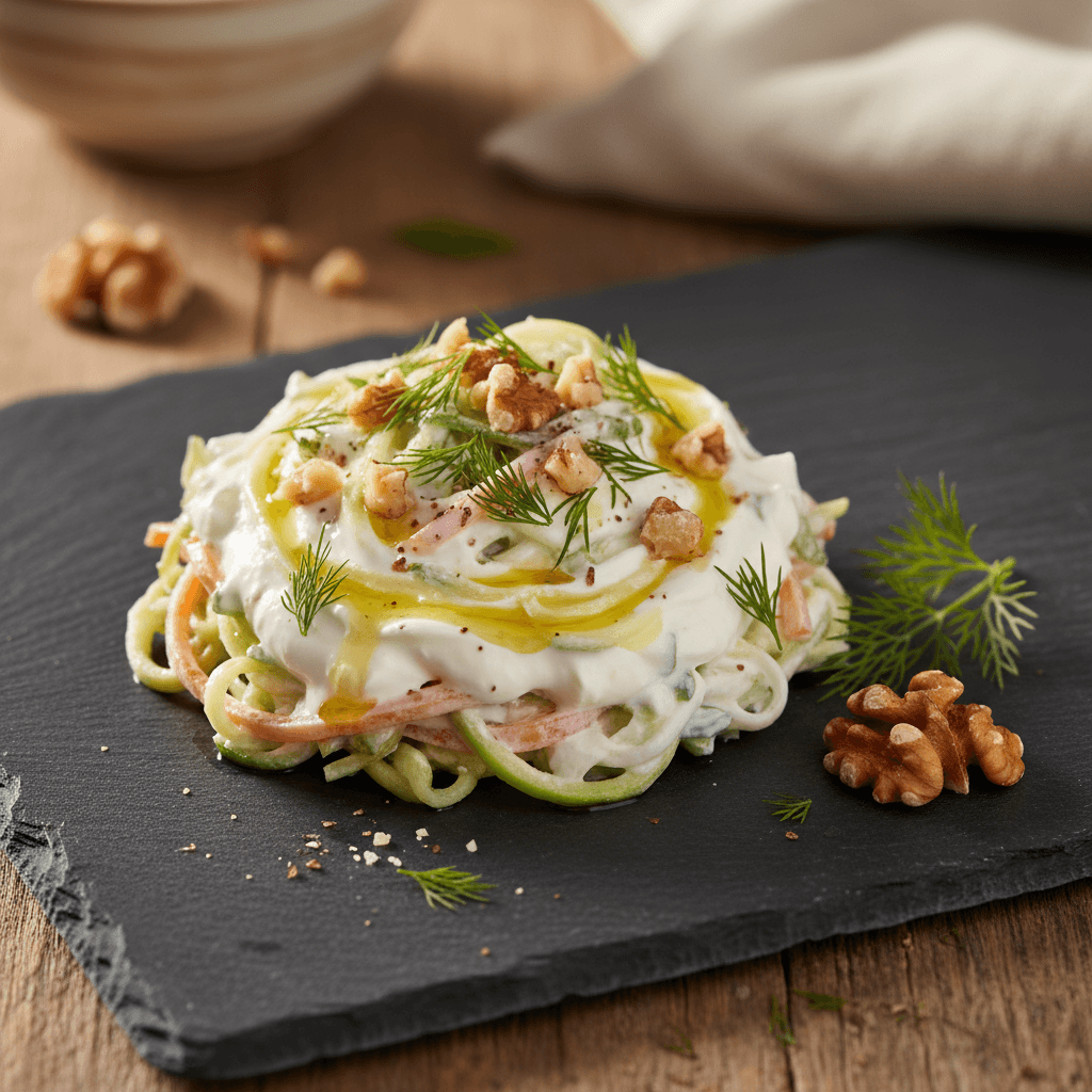 Yoğurtlu Kabak Salatası tarifi görseli - 4 kişilik, 131 TL maliyet