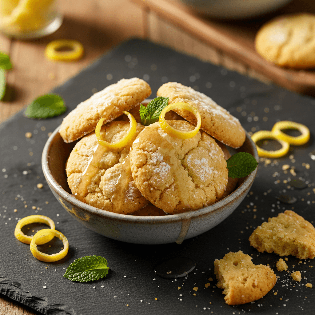 Limonlu Bisküvi tarifi görseli - 20 kişilik, 138 TL maliyet