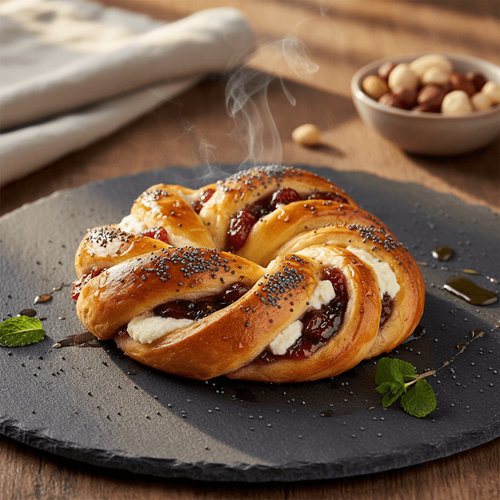 Reçelli Çörek tarifi görseli - 8 kişilik, 102 TL maliyet