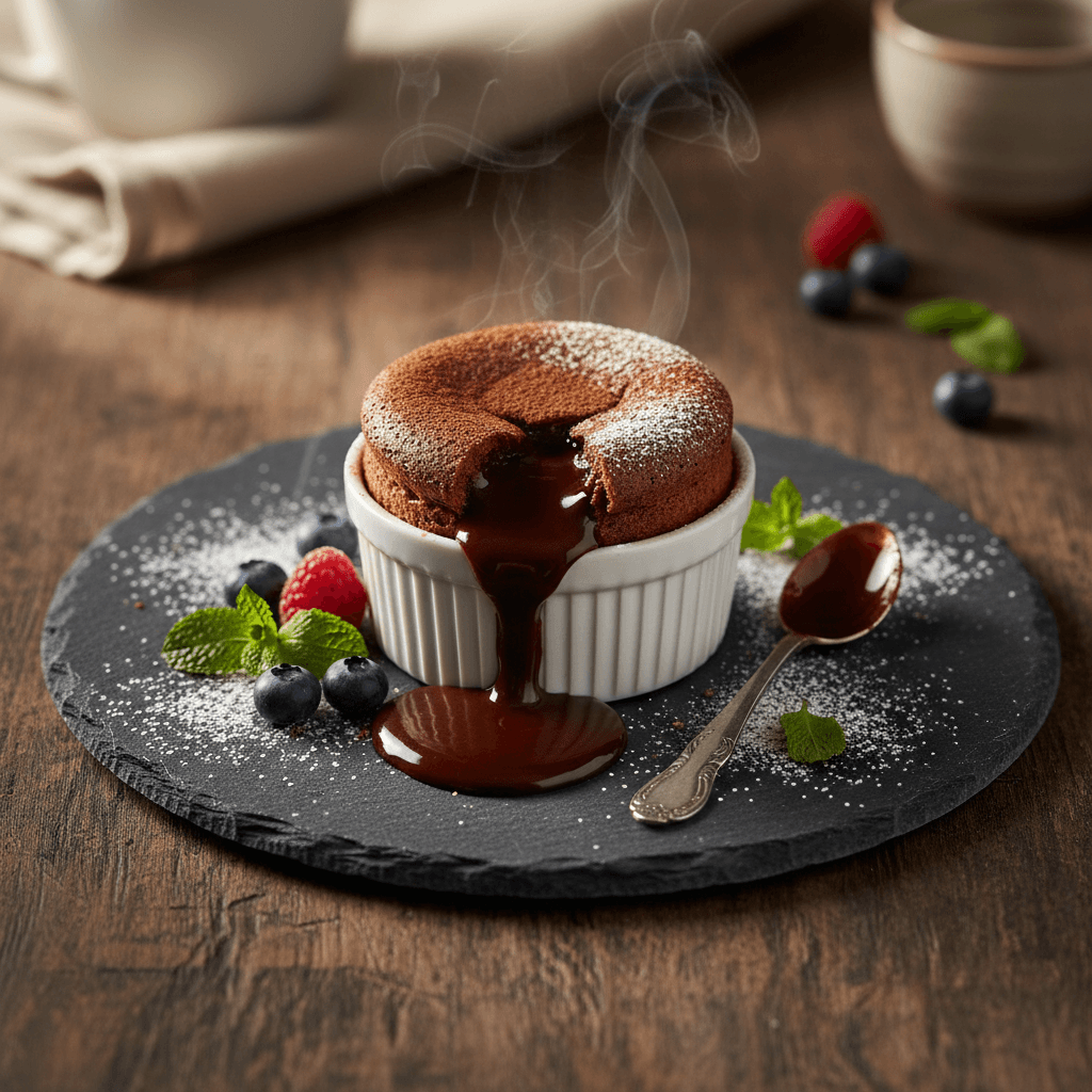 Akışkan Sufle tarifi görseli - 4 kişilik, 288 TL maliyet