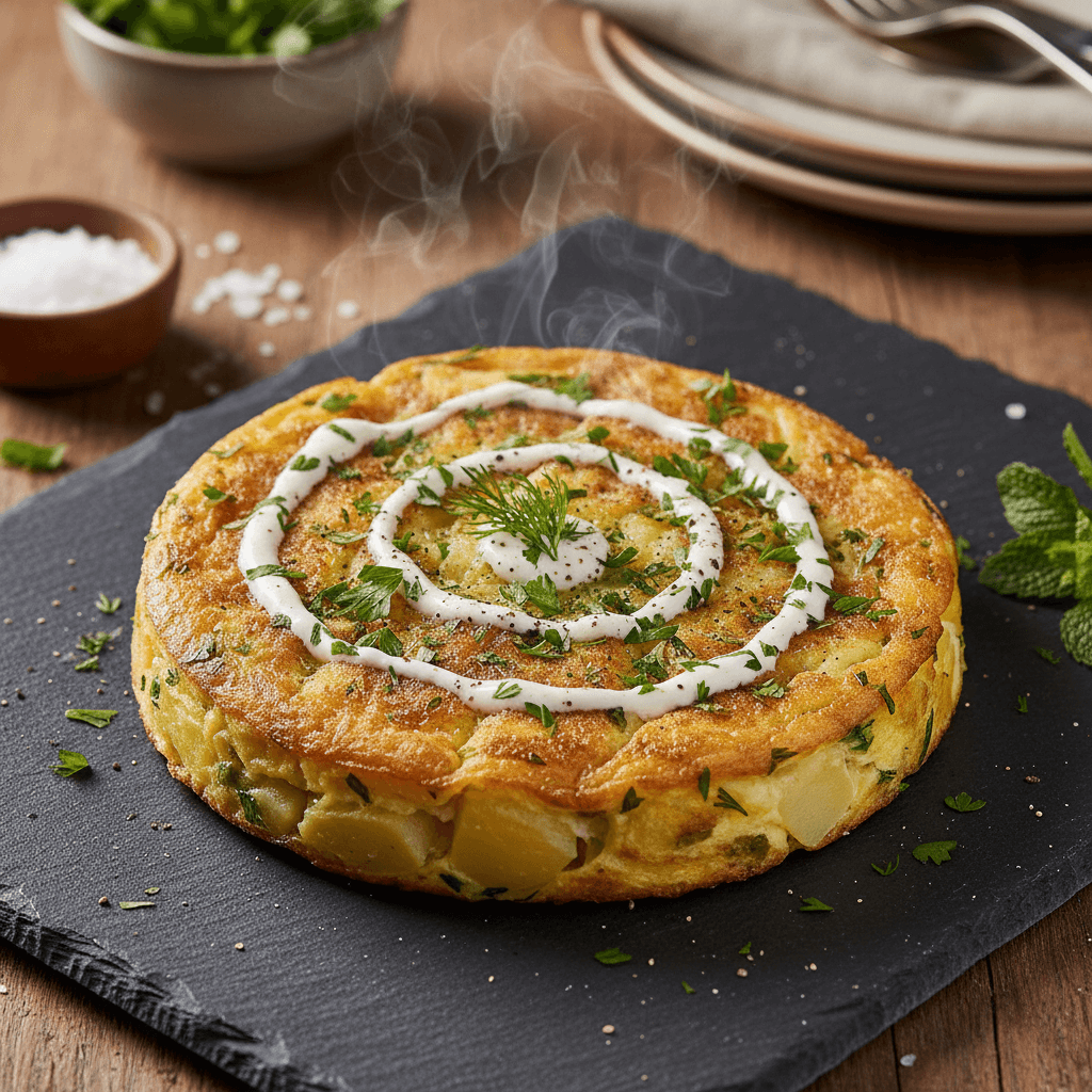Maydanozlu Patatesli Yumurta Tava tarifi görseli - 1 kişilik, 39 TL maliyet