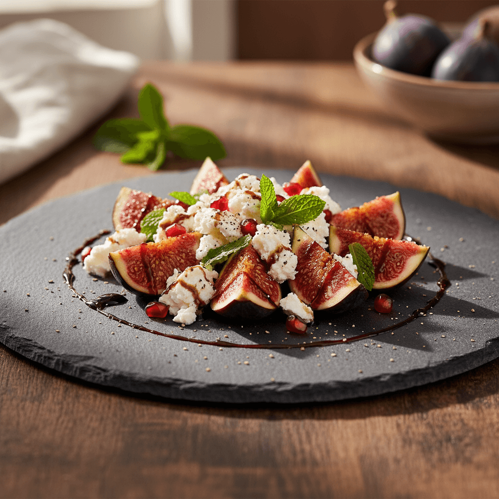İncir ve Keçi Peyniri Salatası tarifi görseli - 2 kişilik, 258 TL maliyet