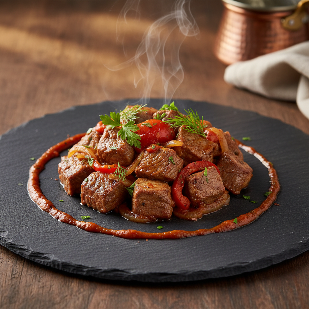 Biberli Et Sote tarifi görseli - 2 kişilik, 136 TL maliyet