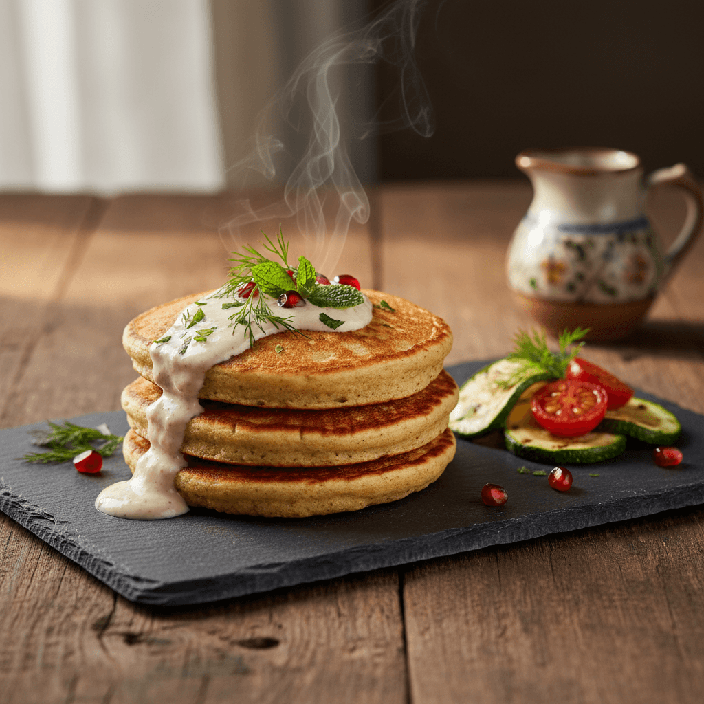 Yulaf Unlu Pancake tarifi görseli - 1 kişilik, 15 TL maliyet