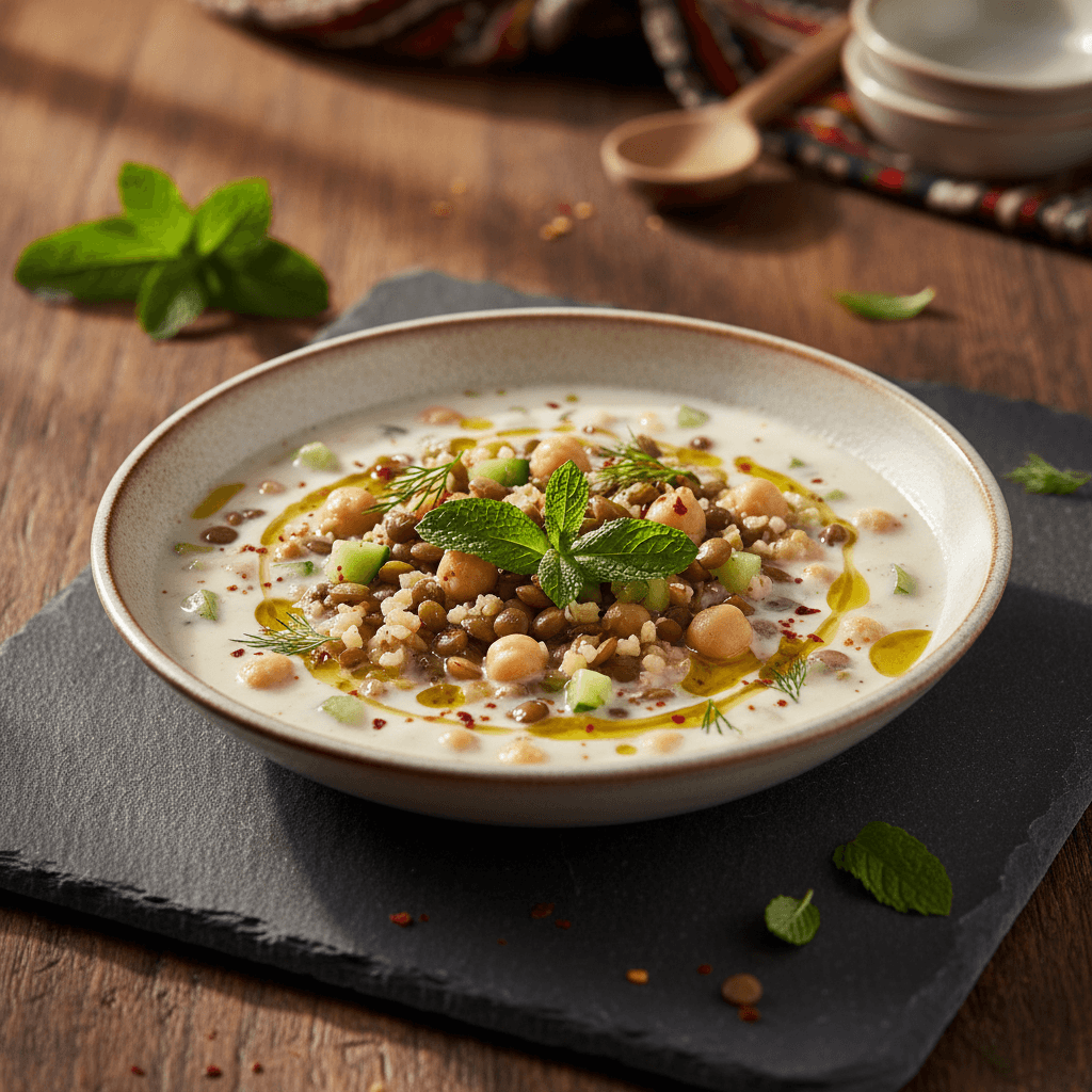 Ferah Soğuk Çorba tarifi görseli - 6 kişilik, 96 TL maliyet