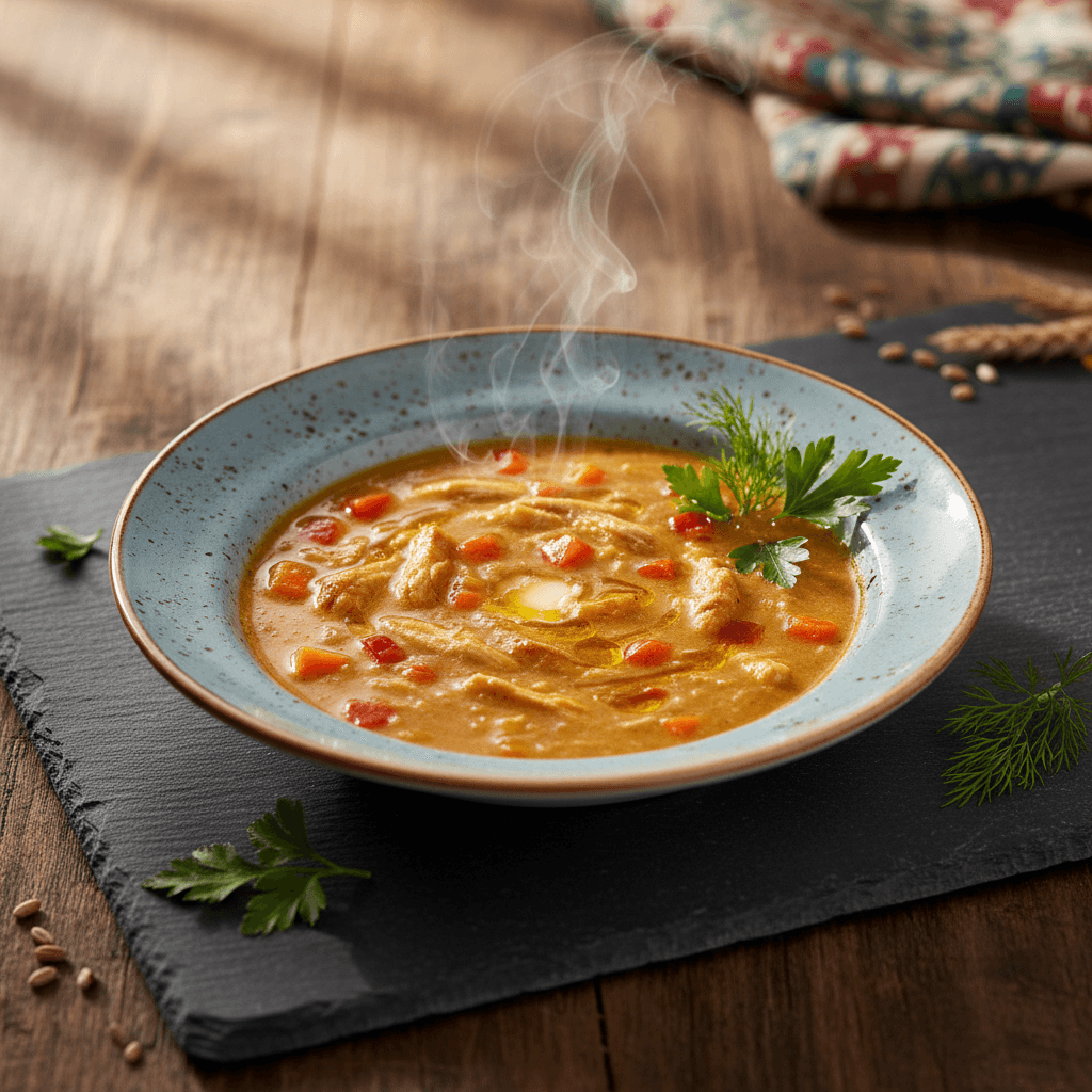 Sebzeli Tam Buğdaylı Tavuk Çorbası tarifi görseli - 4 kişilik, 191 TL maliyet