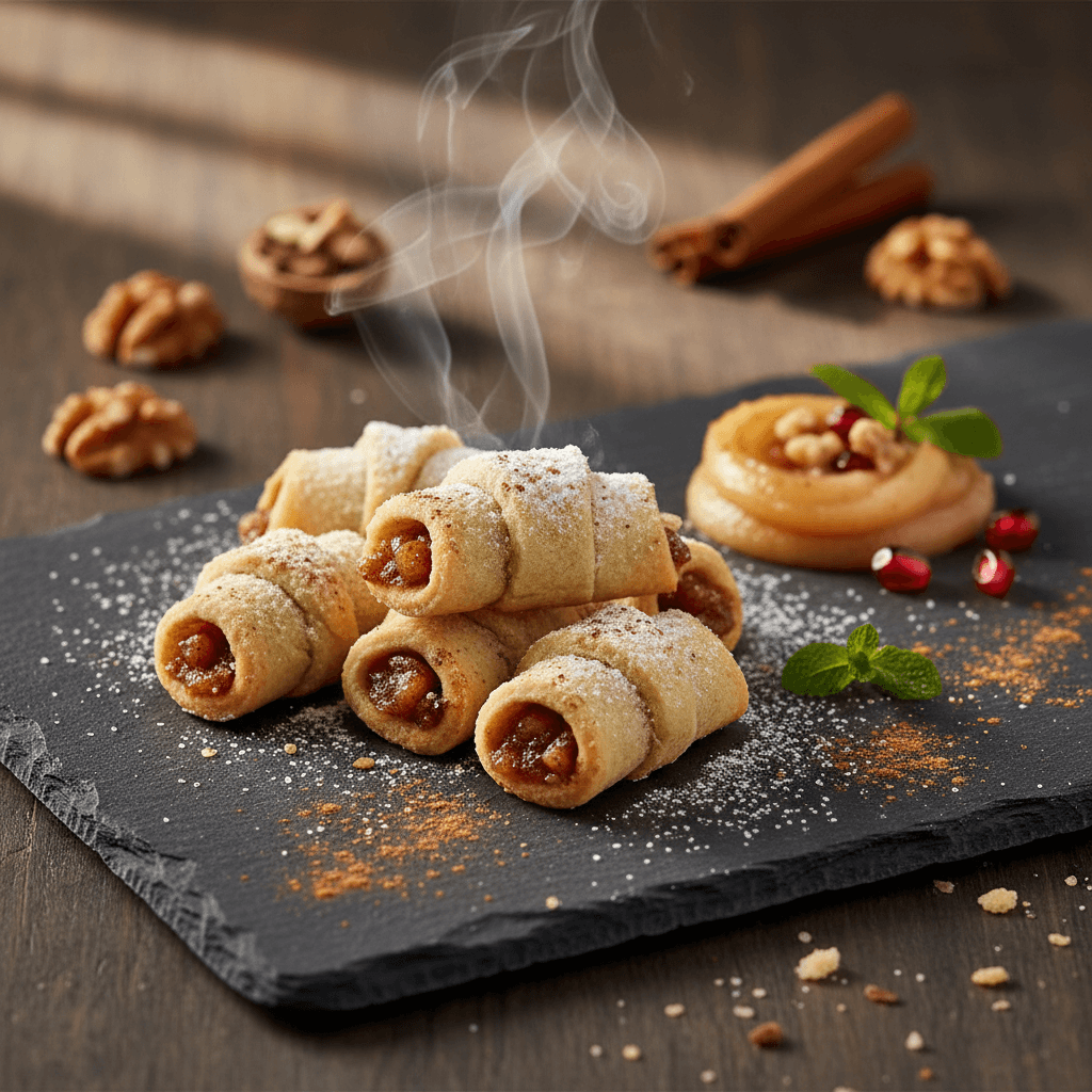 Elmalı Cevizli Kurabiye tarifi görseli - 12 kişilik, 296 TL maliyet