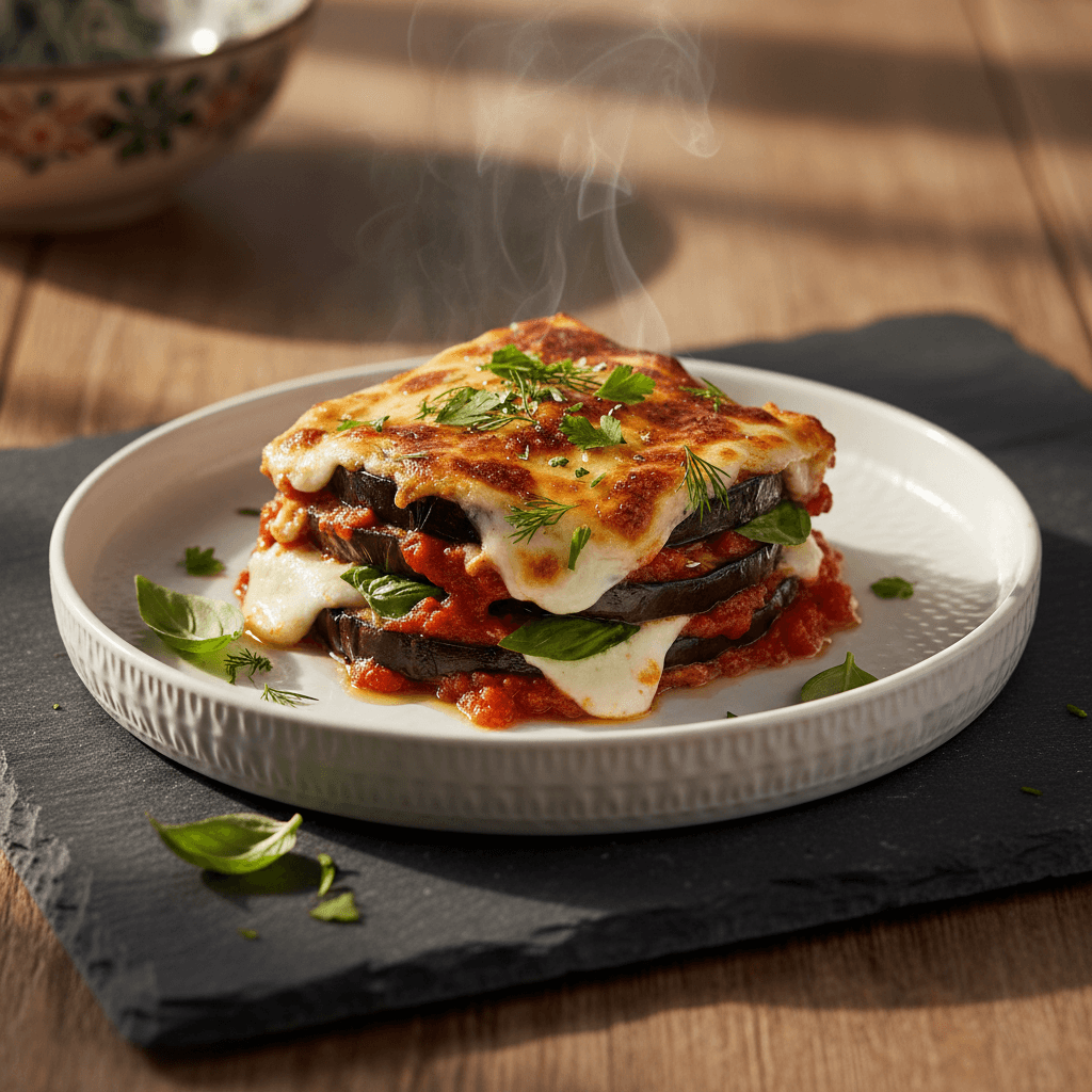 Parmigiana di Melanzane tarifi görseli - 2 kişilik, 121 TL maliyet