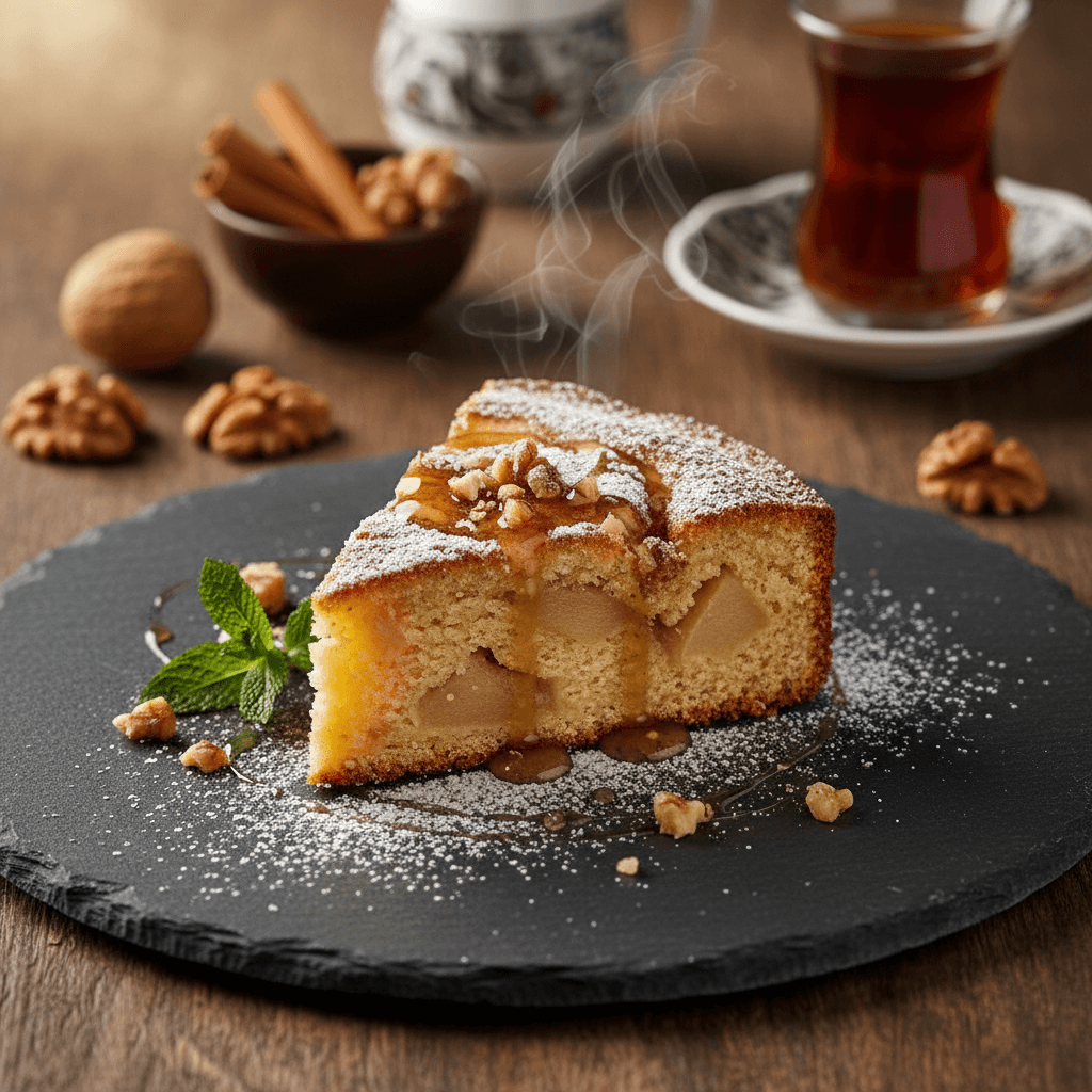 Elmalı Tarçınlı Kek tarifi görseli - 6 kişilik, 182 TL maliyet